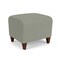 Lesro Siena Lounge Reception 1 Seat Bench, Walnut, OH Eucalyptus Upholstery SN1001 - alternate 3